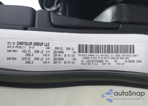 2015 Jeep Grand Cherokee Altitude from USA, damaged, VIN 1C4RJFAG7FC636960